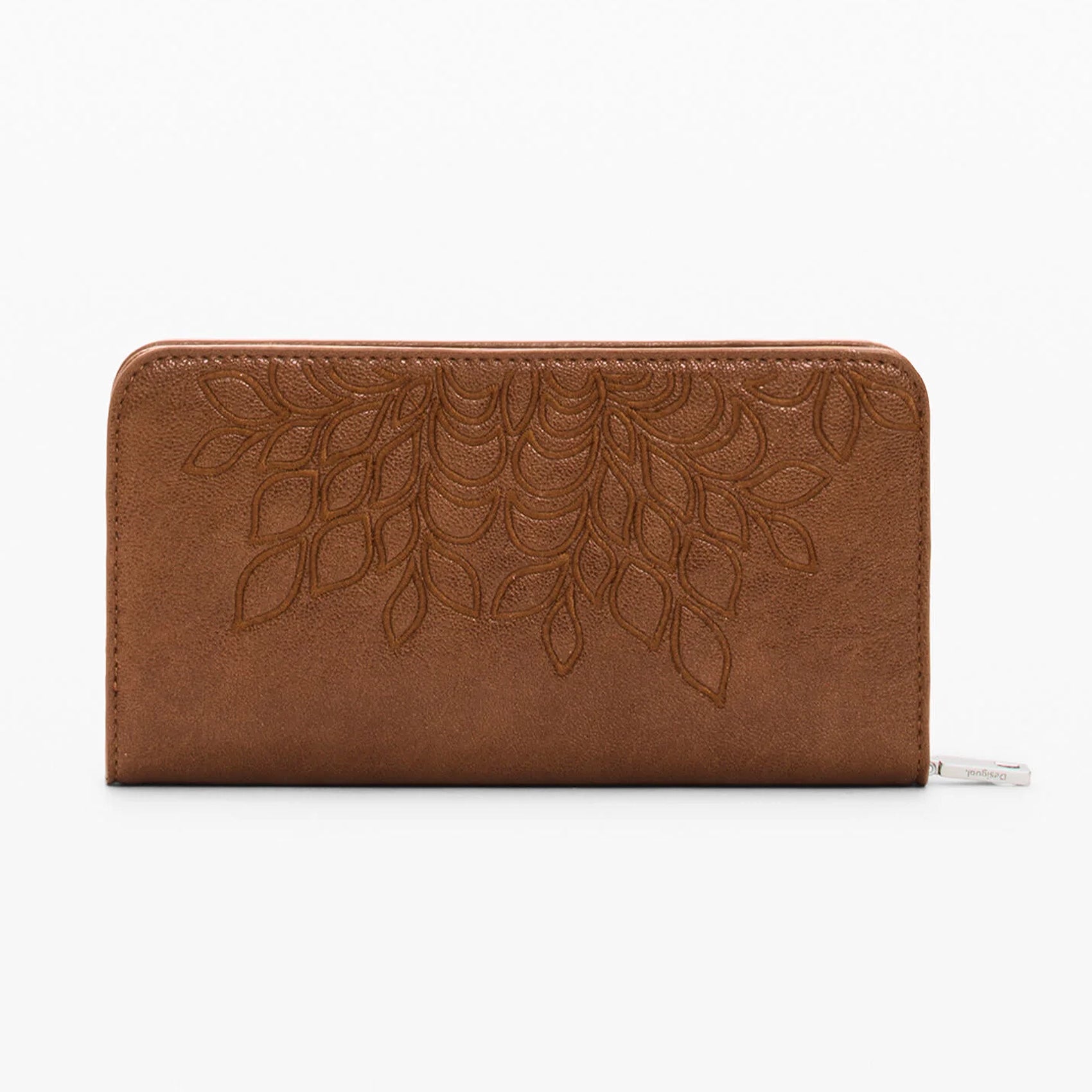 Cartera Mediana Con Bordado 26sayp2 Marca Desigual® Marron
