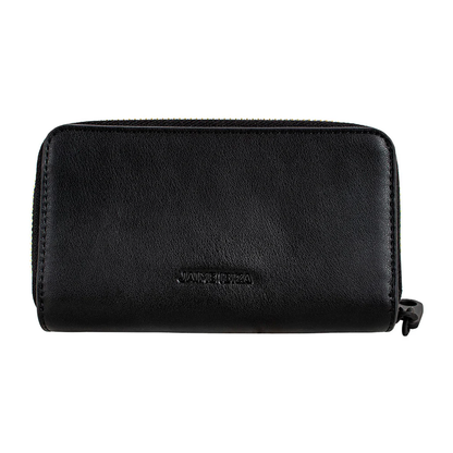 Cartera Para Dama Mod. Ji586 Marca Jaime Ibiza® Negro Tipo Piel