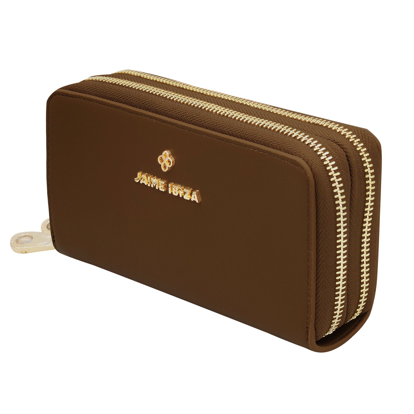 Cartera Mediana Para Mujer Café Mod. Ji626 Marca Jaime Ibiza®