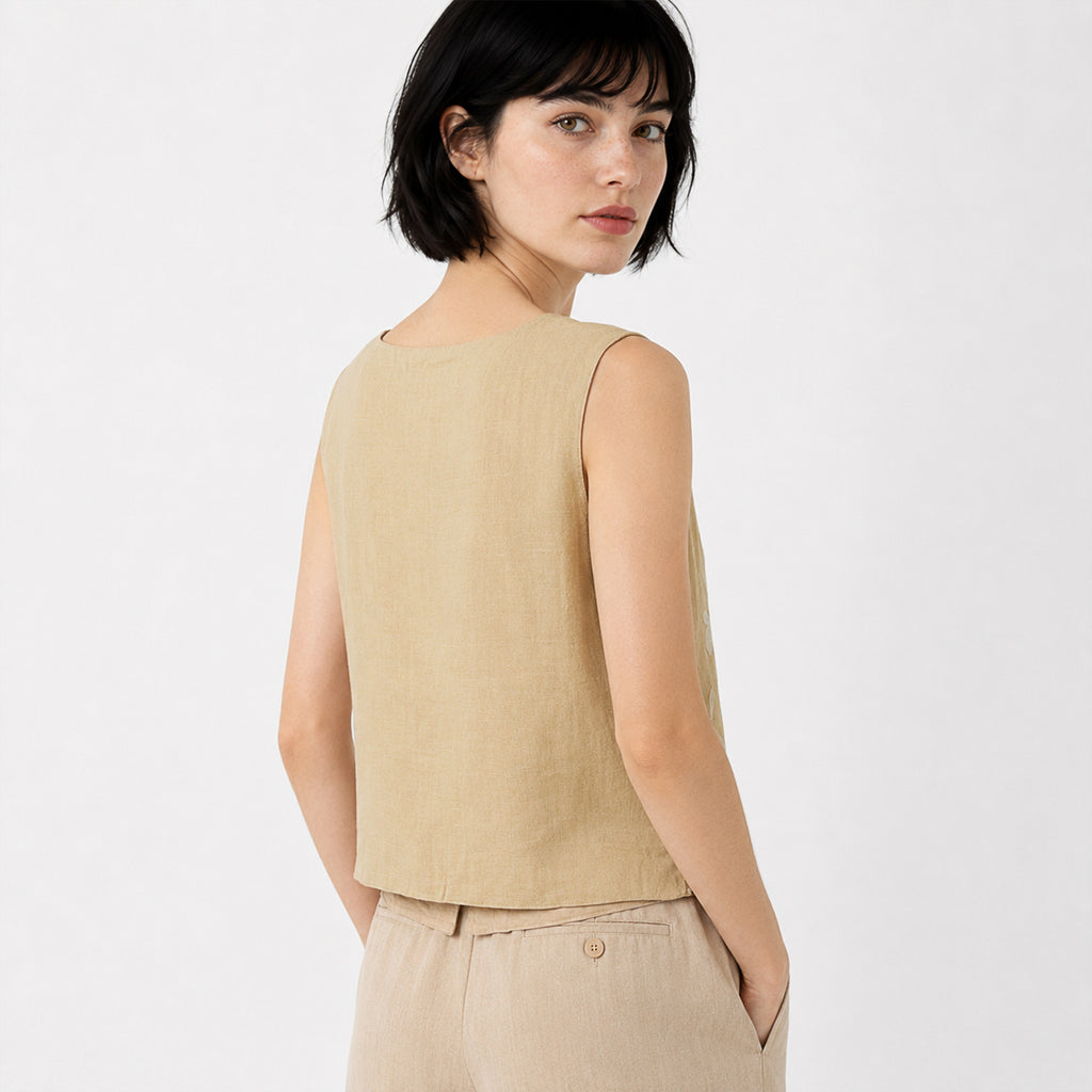 Chaleco Ligero Casual Para Mujer Mod.28094 Marca Stop®