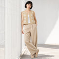 Chaleco Ligero Casual Para Mujer Mod.28094 Marca Stop®