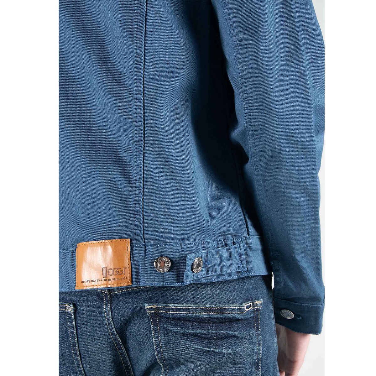 Chamarra De Mezclilla Para Hombre Mod.blue Marca Oggi®