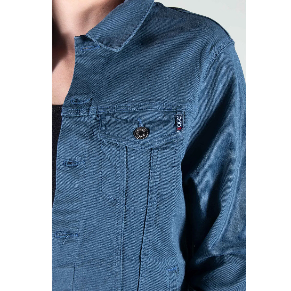 Chamarra De Mezclilla Para Hombre Mod.blue Marca Oggi®