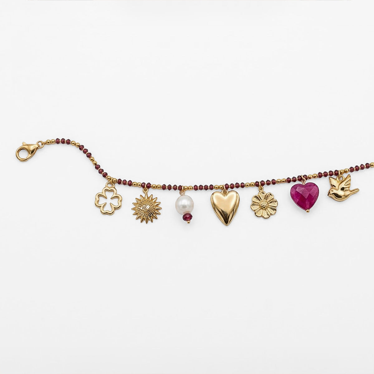 Collar Para Mujer Multidijes Boho Dorados Bisutería Fina
