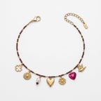 Collar Para Mujer Multidijes Boho Dorados Bisutería Fina