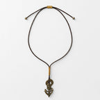 Collar De Ancla Para Hombre Unisex Estilo Náutico Ajustable
