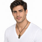 Collar De Ancla Para Hombre Unisex Estilo Náutico Ajustable