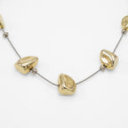 Collar Largo Para Mujer Con Dijes Abstractos Elegantes