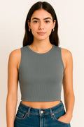Top Canale Casual De Mujer Mod.tw1320 The Workshop® Gris