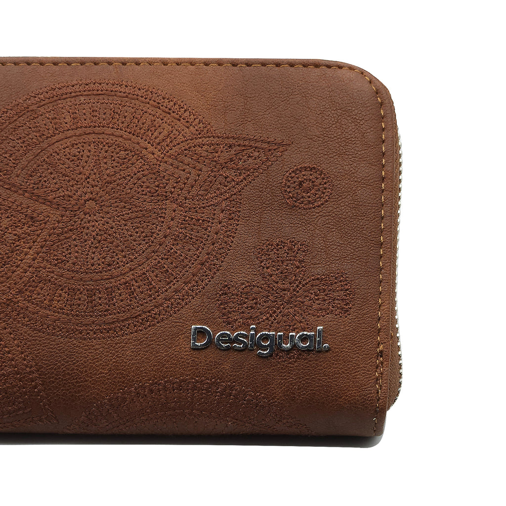 Cartera Para Dama Bordada Mod. 25sapy Marca Desigual®