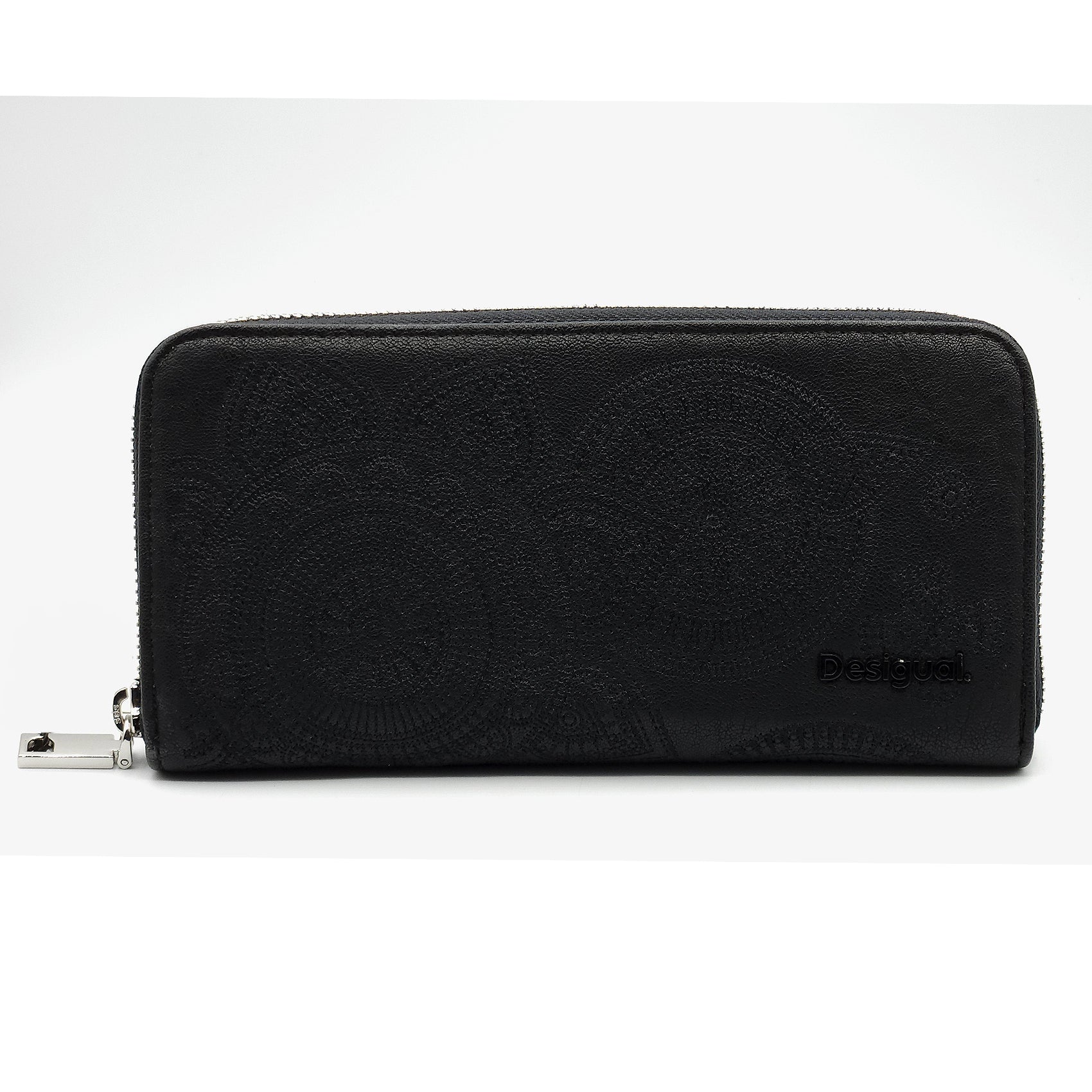 Cartera Para Dama Bordada Mod. 25sapy Marca Desigual® Negro