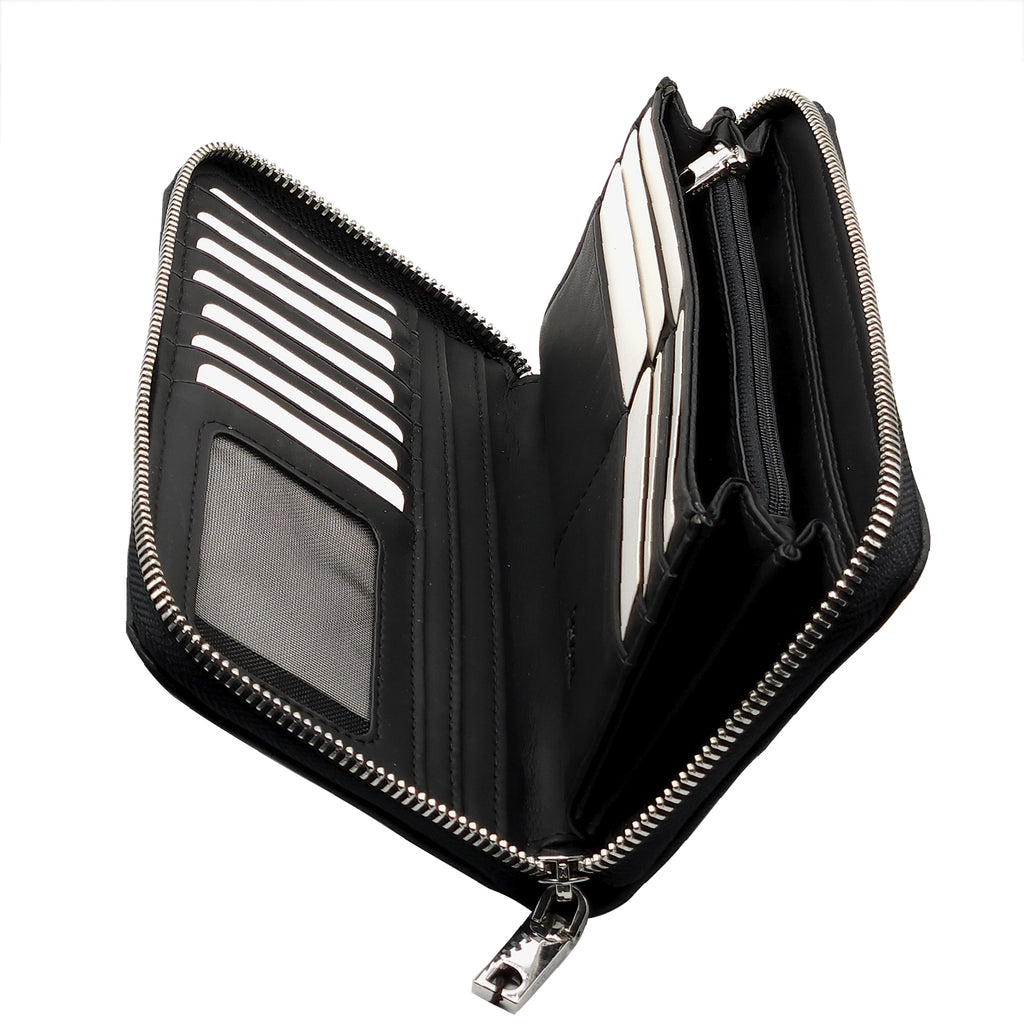 Cartera Para Dama Bordada Mod. 25sapy Marca Desigual® Negro