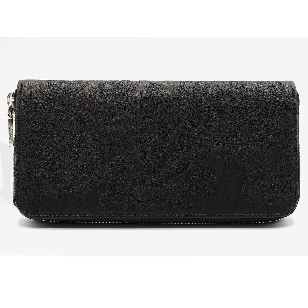 Cartera Para Dama Bordada Mod. 25sapy Marca Desigual® Negro
