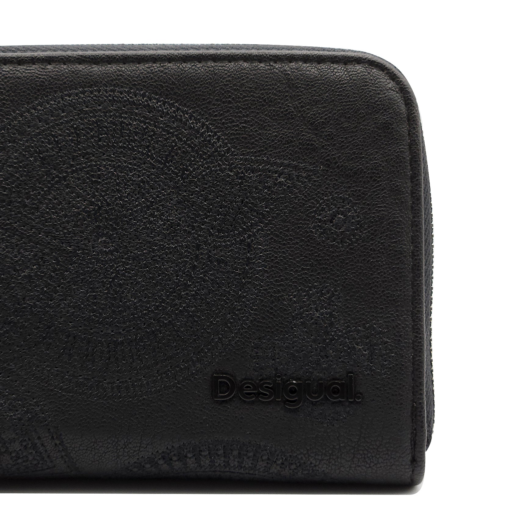 Cartera Para Dama Bordada Mod. 25sapy Marca Desigual® Negro