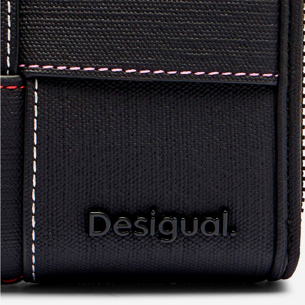 Cartera Para Dama Bordada Mod. 25sapy Marca Desigual®