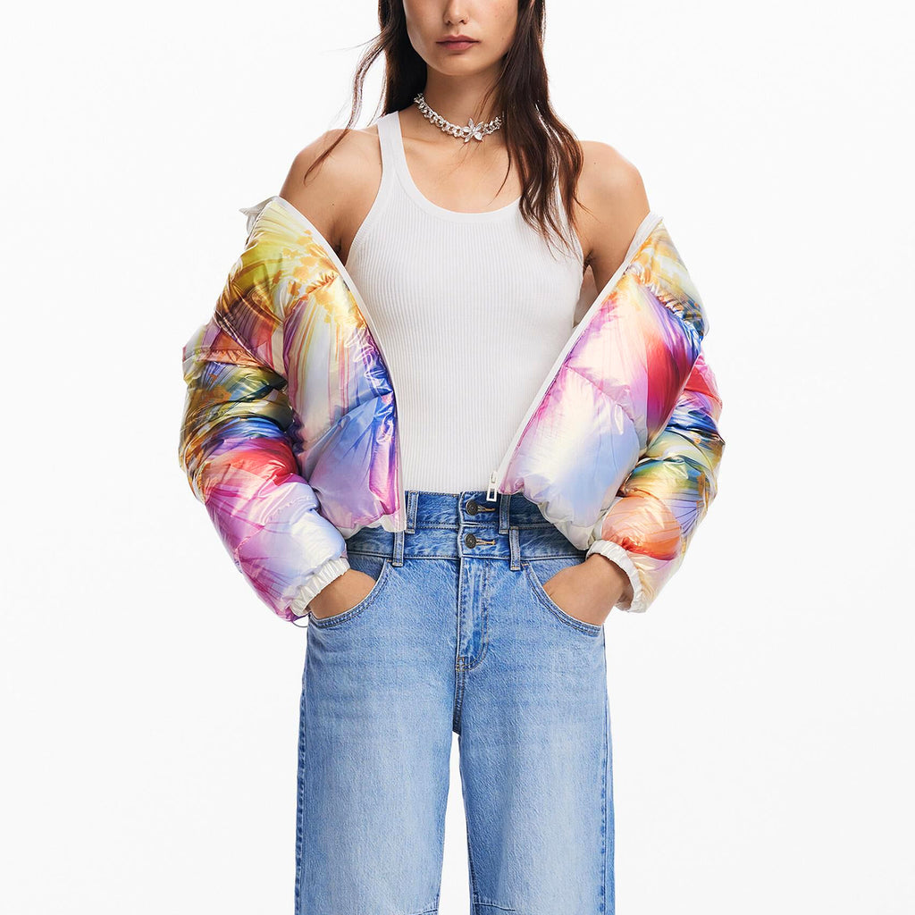 Chamarra Impermeble Y Acolchada Para Dama Marca Desigual®