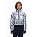 Chamarra Acolchada Impermeable Metalizada De Dama Desigual®