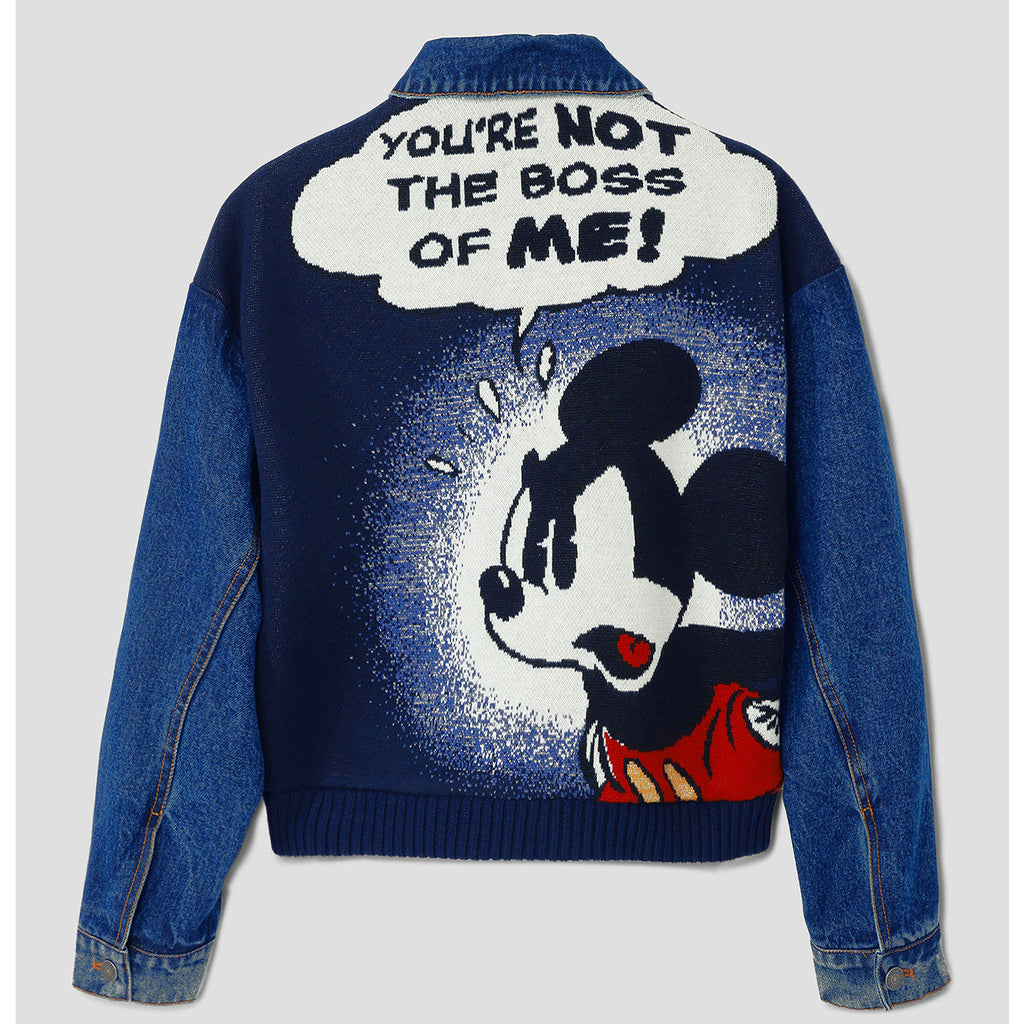 Chamarra De Mezclilla Bomber Bordada Para Dama Desigual®