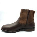 Bota Elegante De Piel Para Caballero M.l2126531 Marca Levís® Marrón