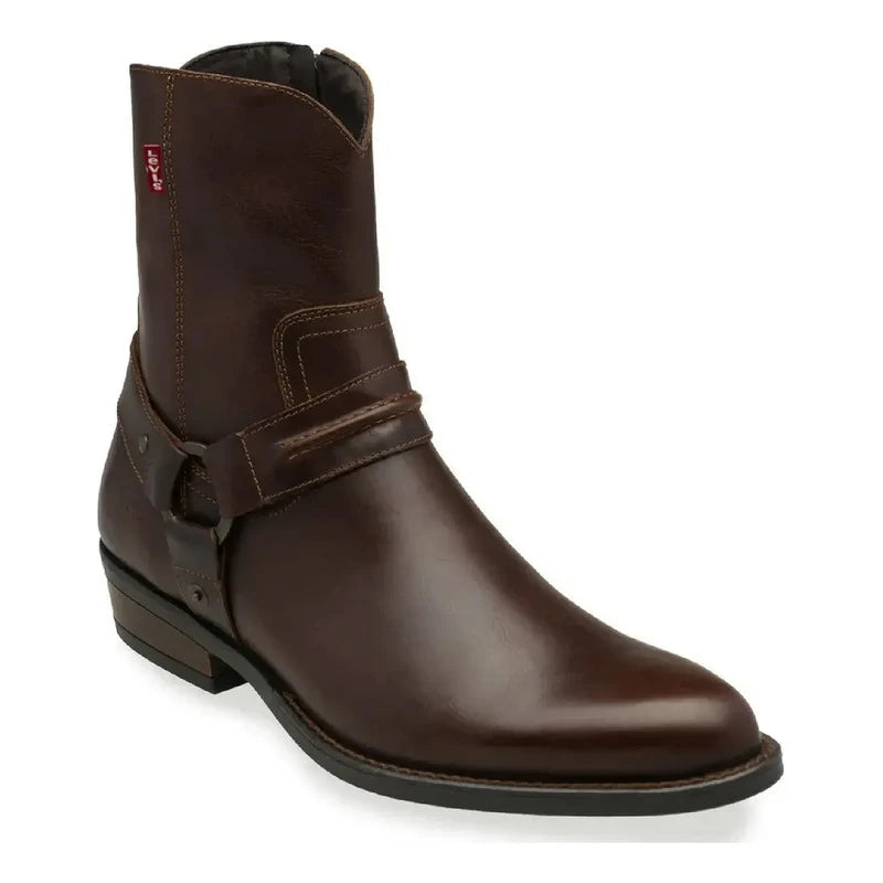 Botín Tipo Vaquero Para Hombre Mod. L2126562 Marca Levi's®