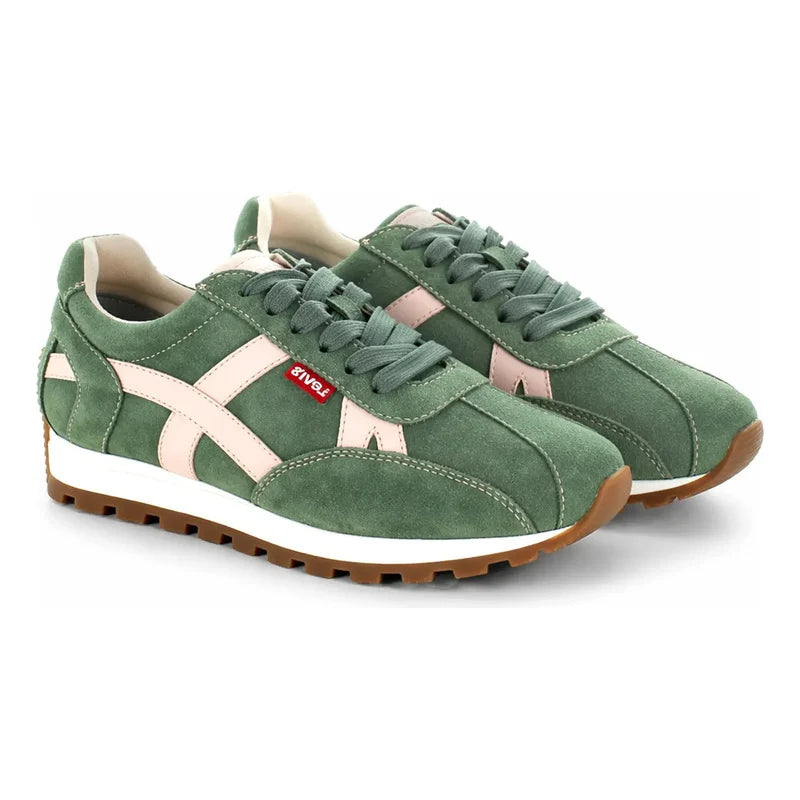Tenis Casual De Gamuza Para Dama Mod.l1126213 Marca Levís®