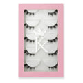 Pestañas Postizas En Tira 5 Pares Marca Kfer Valtierra® Negro Cutie C 1 Cm