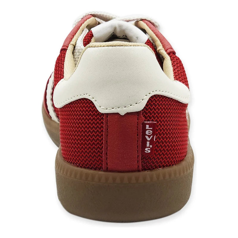 Tenis Casual Para Mujer Mod. L1126203 Marca Levi's® Rojo
