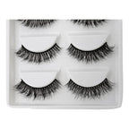 Pestañas Postizas En Tira 5 Pares Marca Kfer Valtierra® Negro Whispy K8 C 1.5 Cm