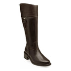 Bota Larga De Mujer 5cm Mod. D1224363 Marca Dockers® Marrón Oscuro