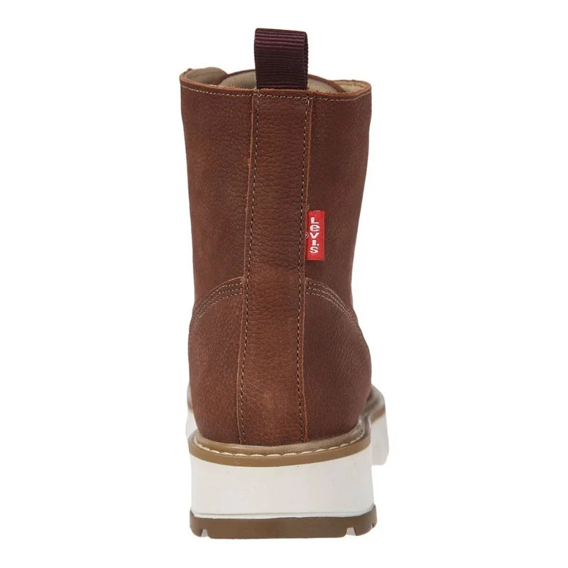 Bota De Piel Corta Para Mujer Mod.l1222271 Marca Levi's®