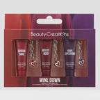Set De Labiales 3pz Tratamiento Hidratante Beauty Creations® Wine Down