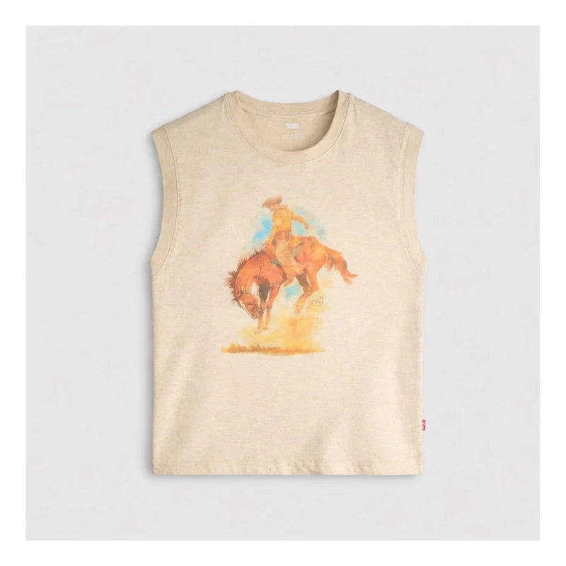 Playera Boxy Tank Para Dama Mod. 001mw0004 Marca Levis®