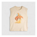 Playera Boxy Tank Para Dama Mod. 001mw0004 Marca Levis®