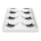 Pestañas Postizas En Tira 5 Pares Marca Kfer Valtierra® Negro Teddy C 1.5 Cm