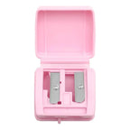 Sacapuntas Doble Con Tapa Para Maquillaje Beauty Creations® Rosa