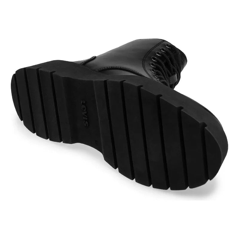 Bota Corta 5.5 Cm De Mujer Mod. L1124181 Marca Levi's ®