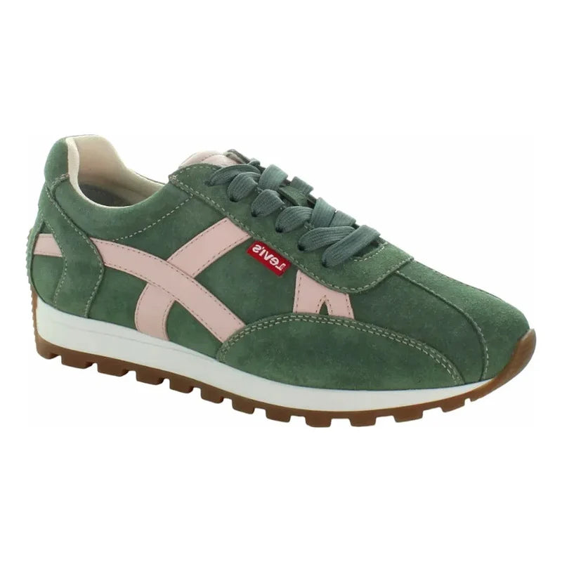 Tenis Casual De Gamuza Para Dama Mod.l1126213 Marca Levís®