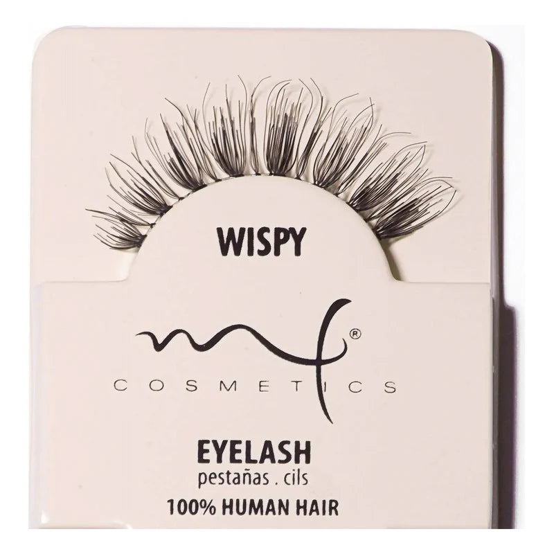 Pestañas Postizas Mink Profesionales Naturales Marca Mf® Wispy Negro 1cm