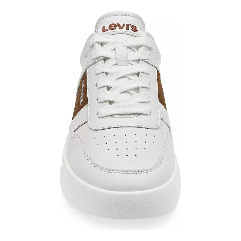Tenis Casual Para Hombre Mod. L2125472 Marca Levi's® Blanco
