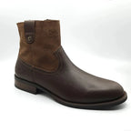 Bota Elegante De Piel Para Caballero M.l2126531 Marca Levís® Marrón
