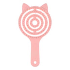Cepillo Hueco Anti Enredos Cabello Grueso Y Delgado Flori® Rosa