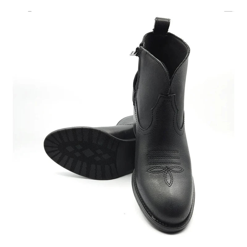 Botín Tacón 5cm Para Dama Mod. L1126163 Marca Levís®