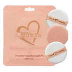 Set De 3 Esponjas Powder Foundations Marca Beauty Creations® Multiplicar Mediana
