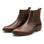 Bota Chelsea Para Caballero Mod. L2126563 Marca Levís® Marrón