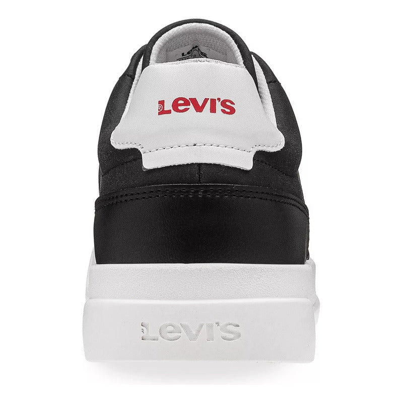 Tenis Casual Para Hombre Mod. L2125472 Marca Levi's® Negro