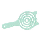 Cepillo Hueco Anti Enredos Cabello Grueso Y Delgado Flori® Verde Agua