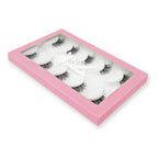Pestañas Postizas En Tira 5 Pares Marca Kfer Valtierra® Negro Teddy C 1.5 Cm