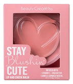 Rubor Y Bálsamo Labial Stay Blushing Marca Beauty Creations® As Asual