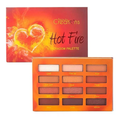 Sombras Para Ojos Mod.hot Fire Marca Beauty Creations®