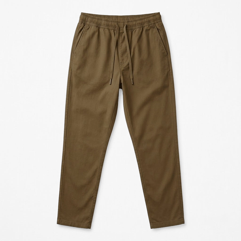 Pantalón Jogger Slim Fit Para Hombre Gjoggw Tabaco Marca Bobois®